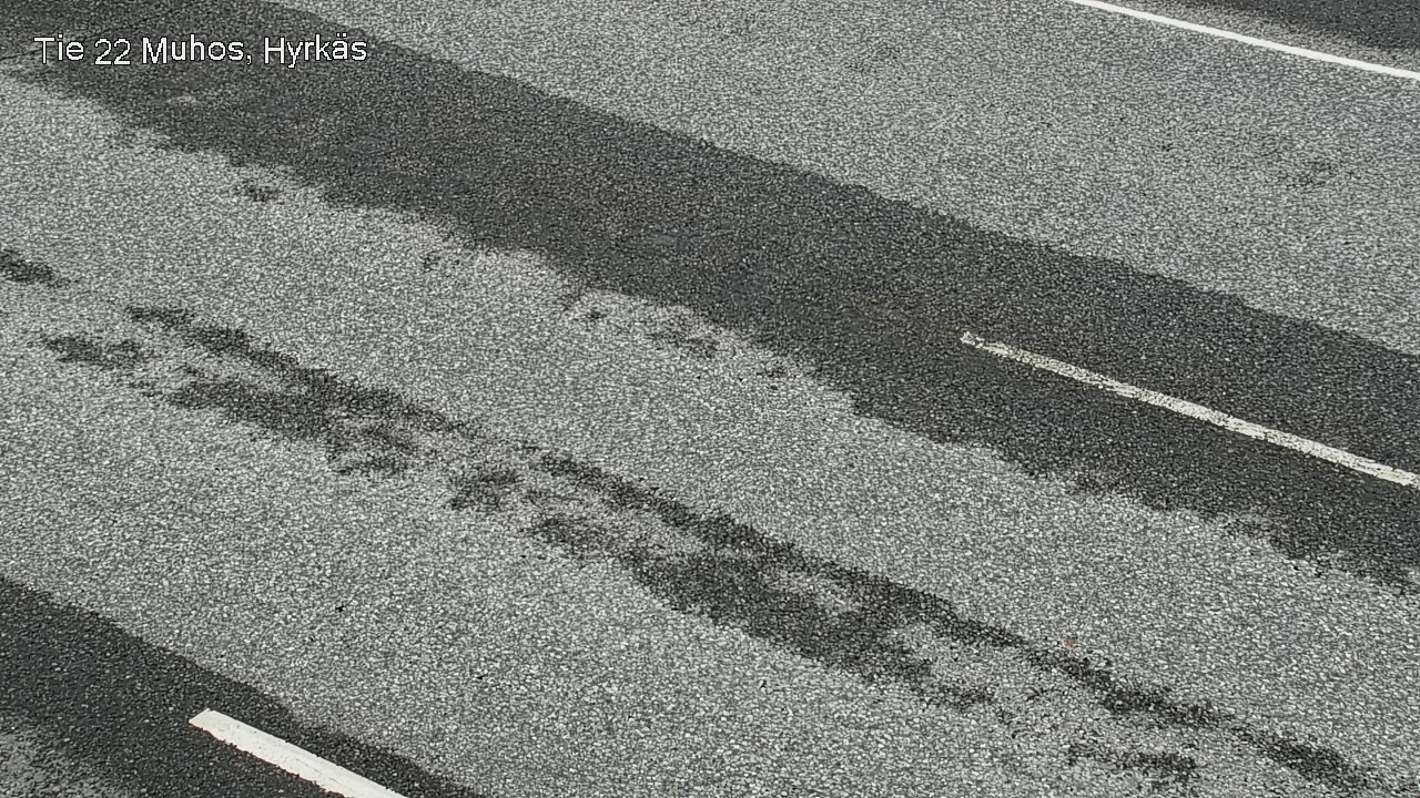 Weather Camera Image Väg 22 Muhos, Hyrkäs, Muhos, Pohjois-Pohjanmaa