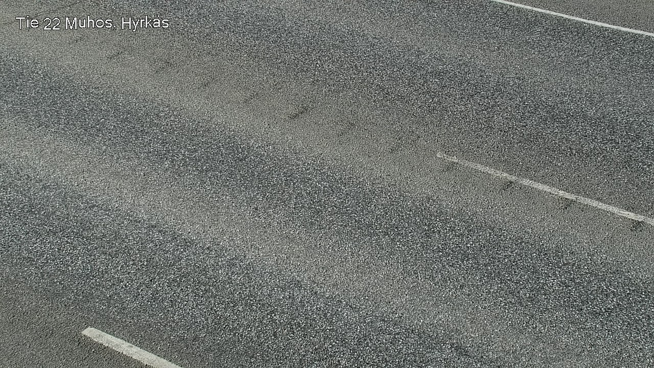Weather Camera Image Road 22 Muhos, Hyrkäs, Muhos, Pohjois-Pohjanmaa
