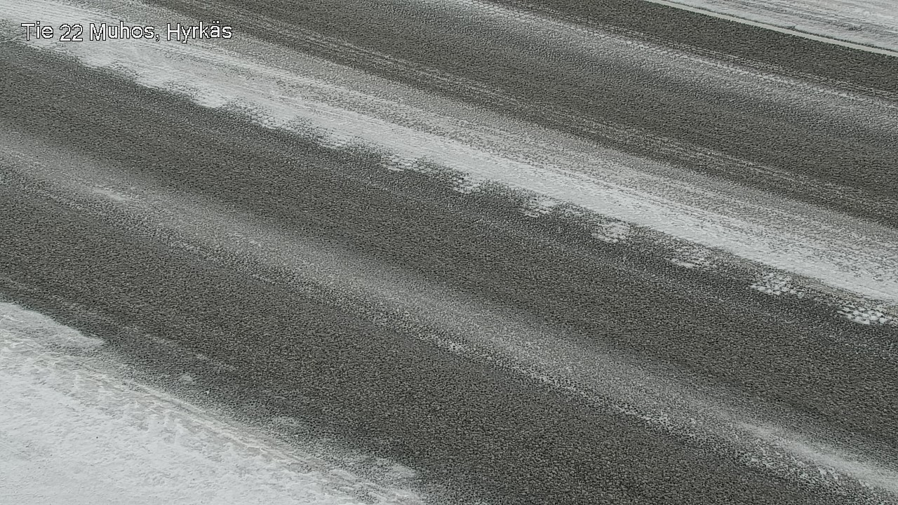 Weather Camera Image Road 22 Muhos, Hyrkäs, Muhos, Pohjois-Pohjanmaa