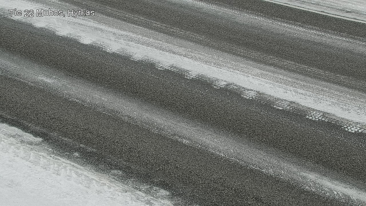 Weather Camera Image Road 22 Muhos, Hyrkäs, Muhos, Pohjois-Pohjanmaa