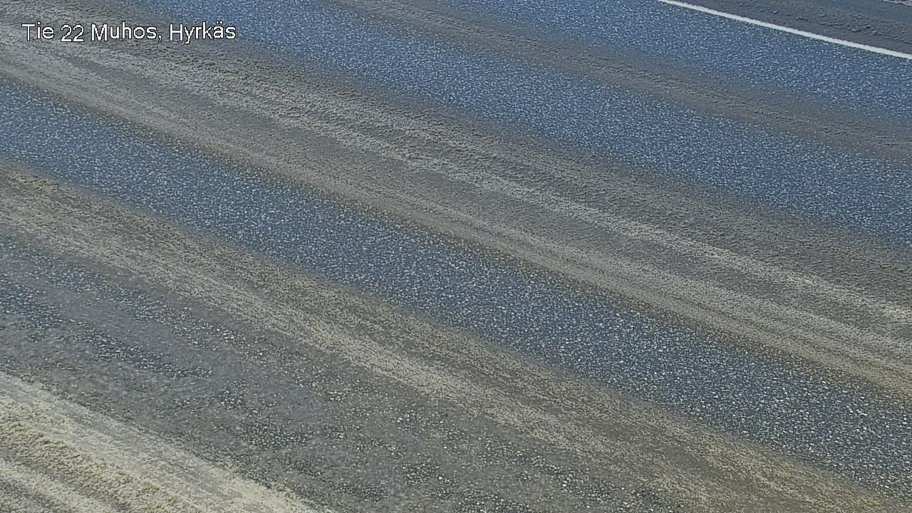 Weather Camera Image Road 22 Muhos, Hyrkäs, Muhos, Pohjois-Pohjanmaa