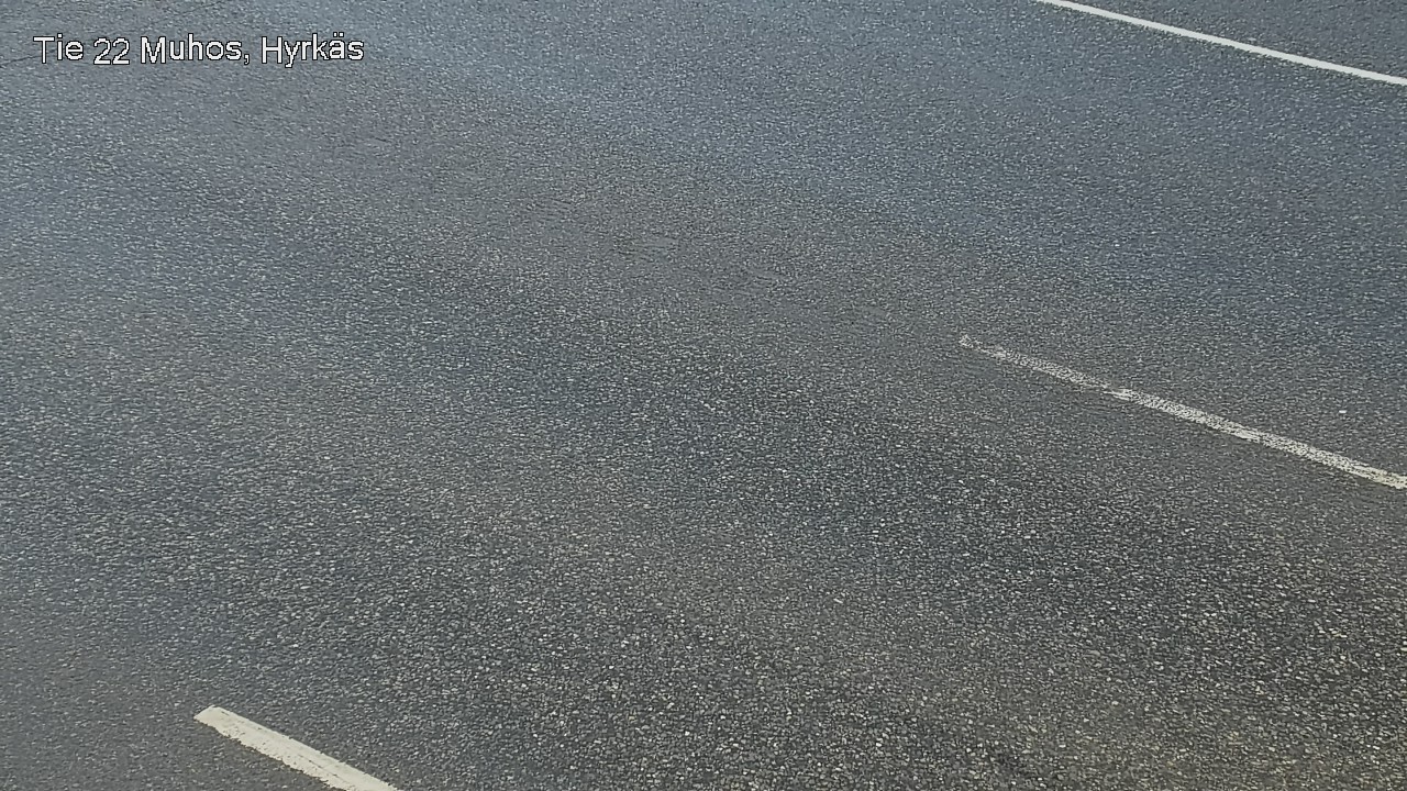Weather Camera Image Road 22 Muhos, Hyrkäs, Muhos, Pohjois-Pohjanmaa