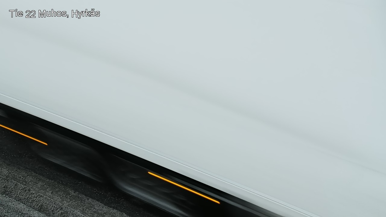 Weather Camera Image Väg 22 Muhos, Hyrkäs, Muhos, Pohjois-Pohjanmaa