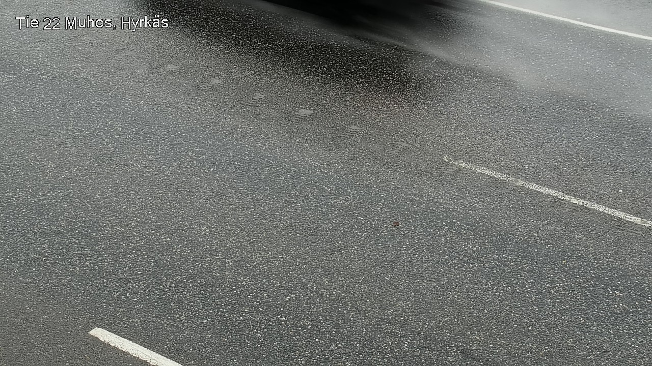 Weather Camera Image Road 22 Muhos, Hyrkäs, Muhos, Pohjois-Pohjanmaa