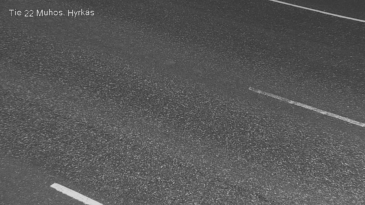 Weather Camera Image Road 22 Muhos, Hyrkäs, Muhos, Pohjois-Pohjanmaa