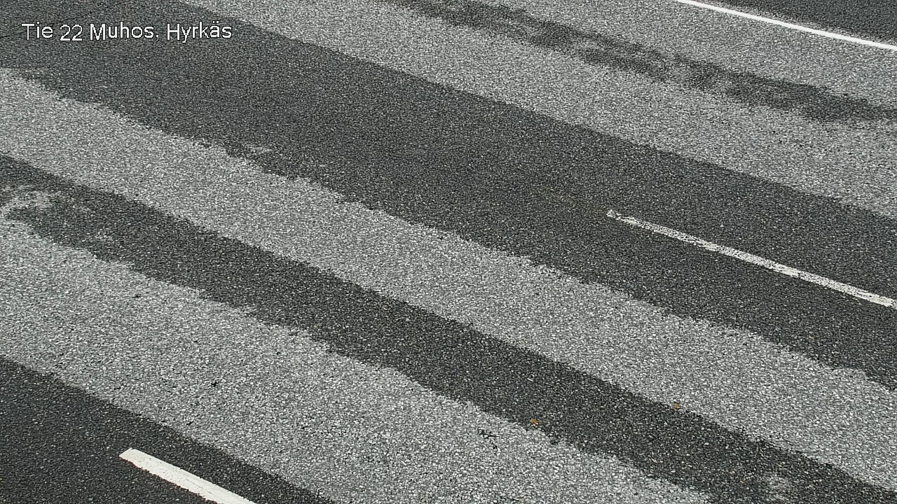 Weather Camera Image Väg 22 Muhos, Hyrkäs, Muhos, Pohjois-Pohjanmaa