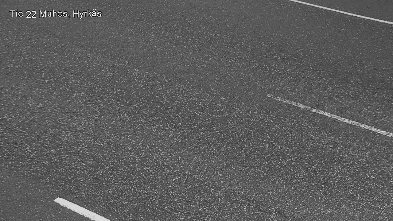 Weather Camera Image Road 22 Muhos, Hyrkäs, Muhos, Pohjois-Pohjanmaa
