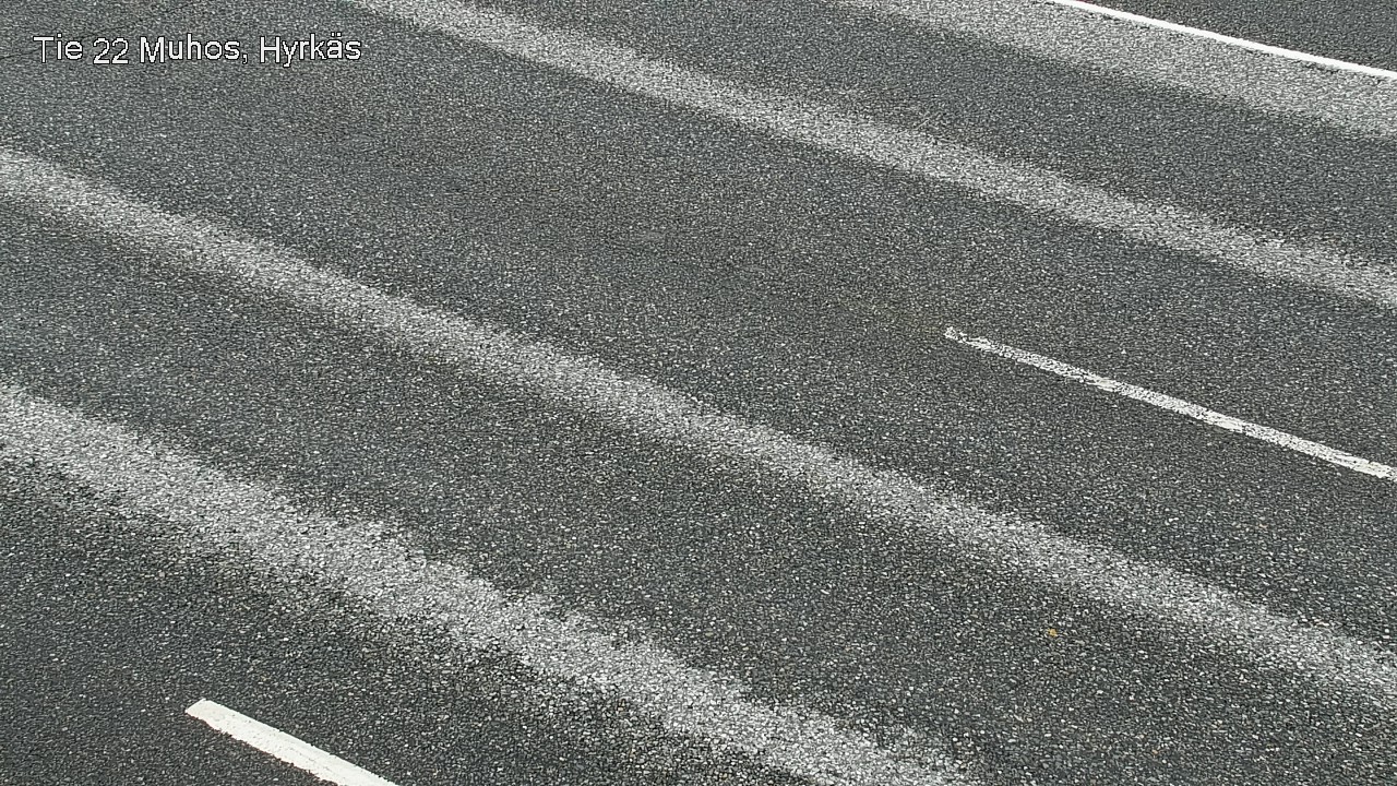 Weather Camera Image Väg 22 Muhos, Hyrkäs, Muhos, Pohjois-Pohjanmaa