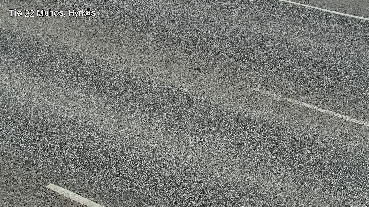 Weather Camera Image Road 22 Muhos, Hyrkäs, Muhos, Pohjois-Pohjanmaa