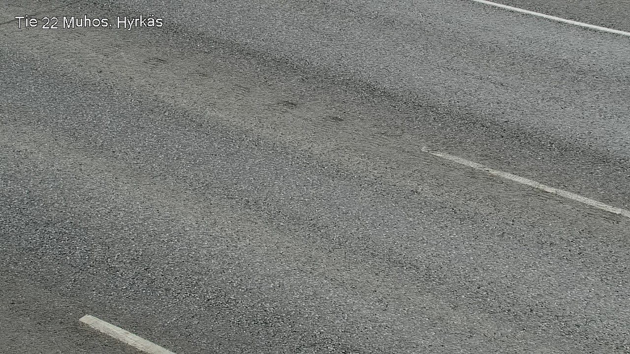 Weather Camera Image Road 22 Muhos, Hyrkäs, Muhos, Pohjois-Pohjanmaa