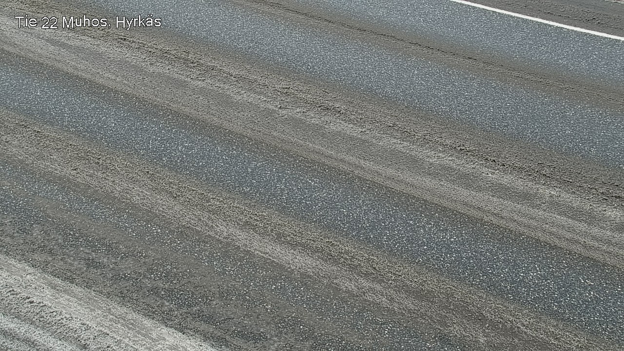 Weather Camera Image Road 22 Muhos, Hyrkäs, Muhos, Pohjois-Pohjanmaa