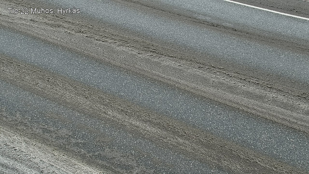 Weather Camera Image Road 22 Muhos, Hyrkäs, Muhos, Pohjois-Pohjanmaa