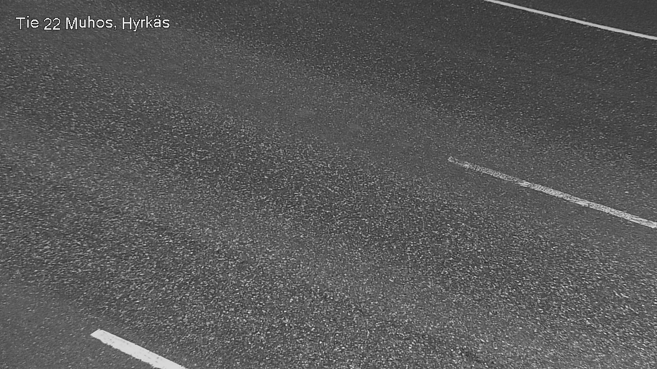 Weather Camera Image Road 22 Muhos, Hyrkäs, Muhos, Pohjois-Pohjanmaa