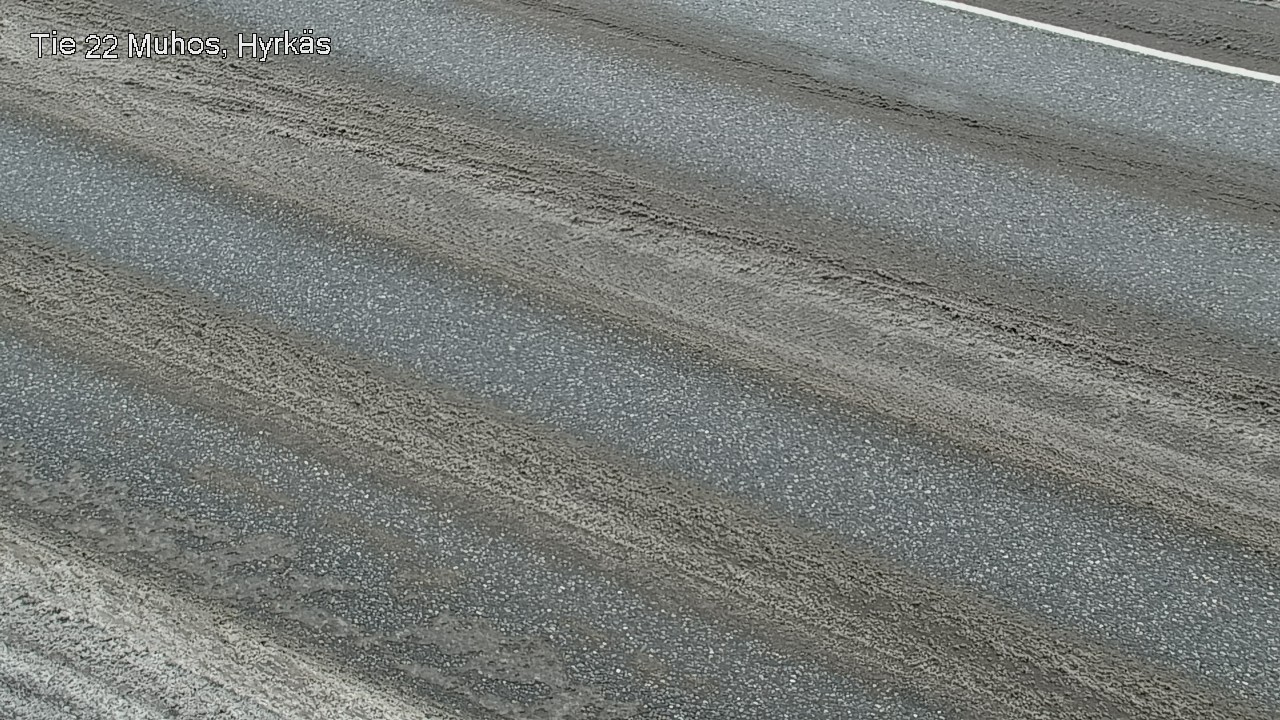 Weather Camera Image Road 22 Muhos, Hyrkäs, Muhos, Pohjois-Pohjanmaa