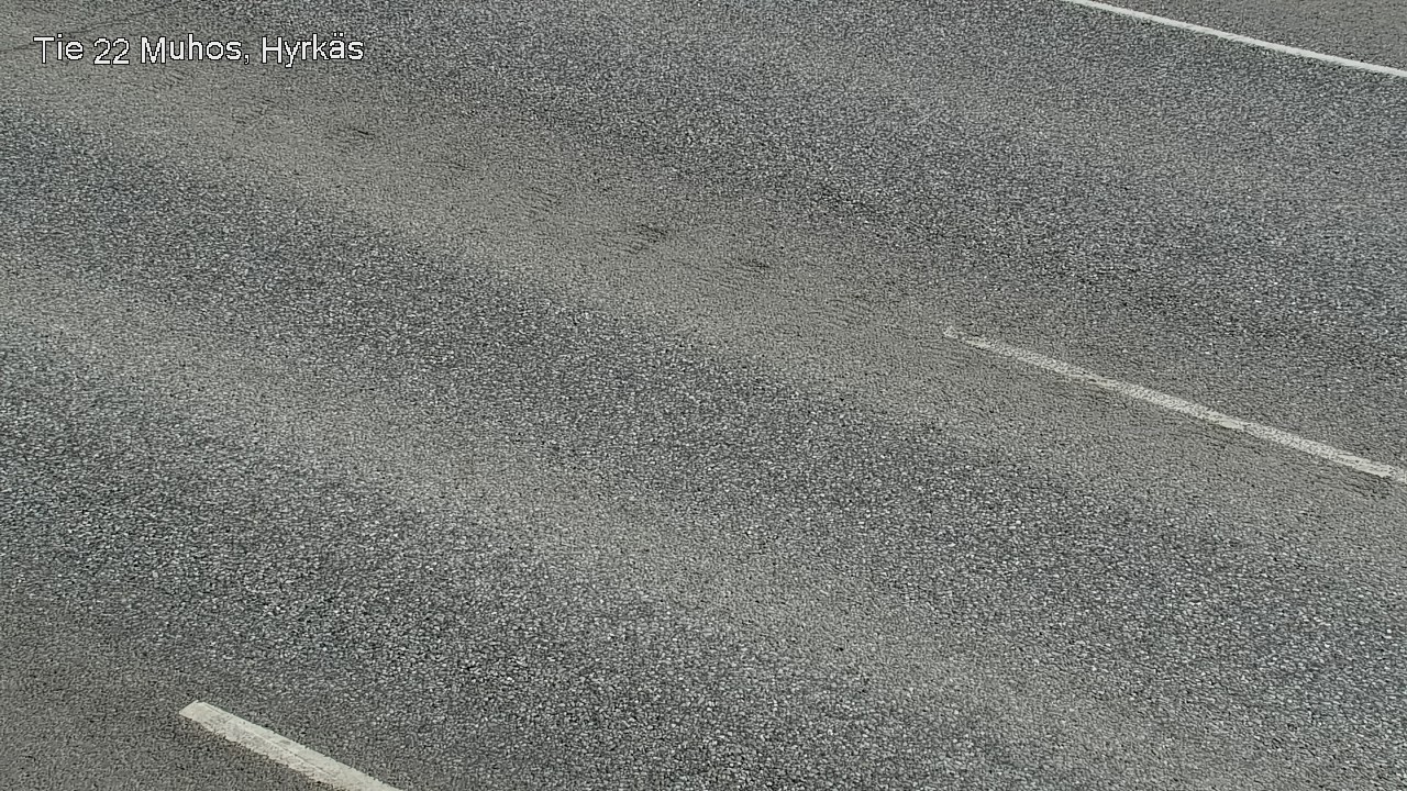 Weather Camera Image Road 22 Muhos, Hyrkäs, Muhos, Pohjois-Pohjanmaa