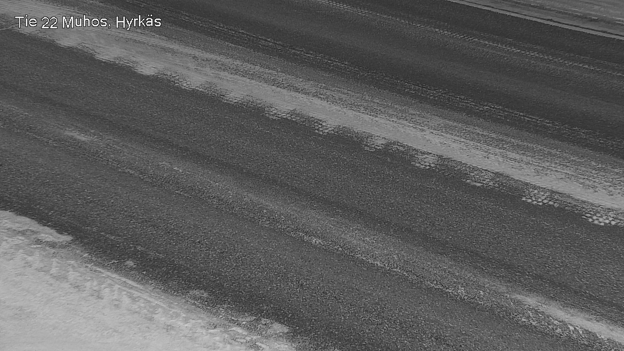 Weather Camera Image Road 22 Muhos, Hyrkäs, Muhos, Pohjois-Pohjanmaa