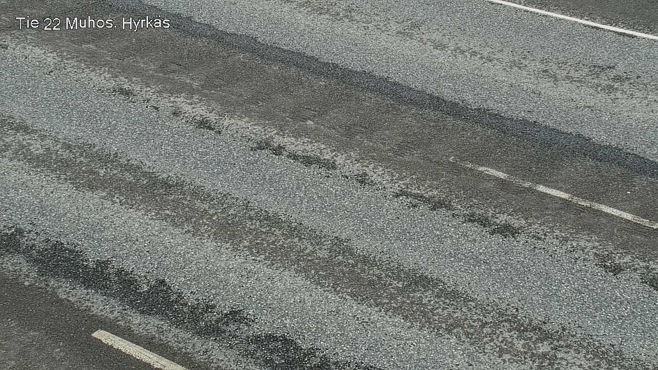 Weather Camera Image Road 22 Muhos, Hyrkäs, Muhos, Pohjois-Pohjanmaa