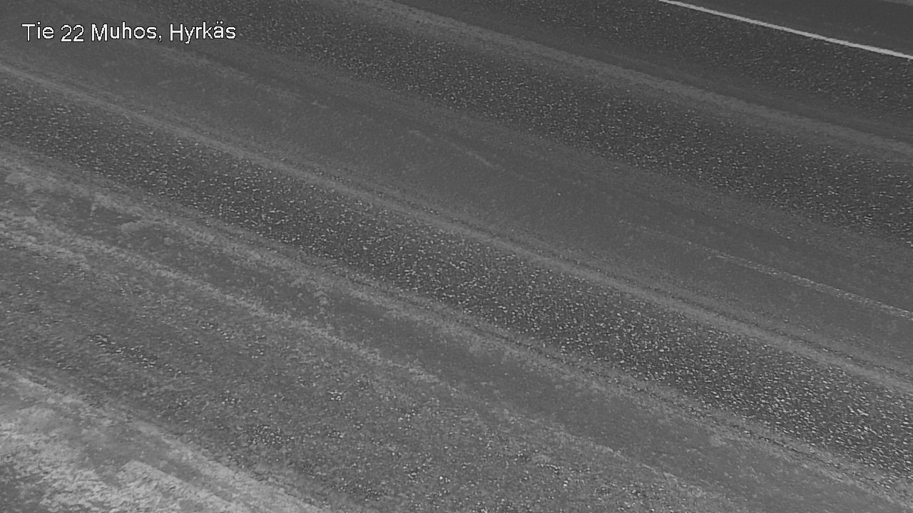 Weather Camera Image Road 22 Muhos, Hyrkäs, Muhos, Pohjois-Pohjanmaa
