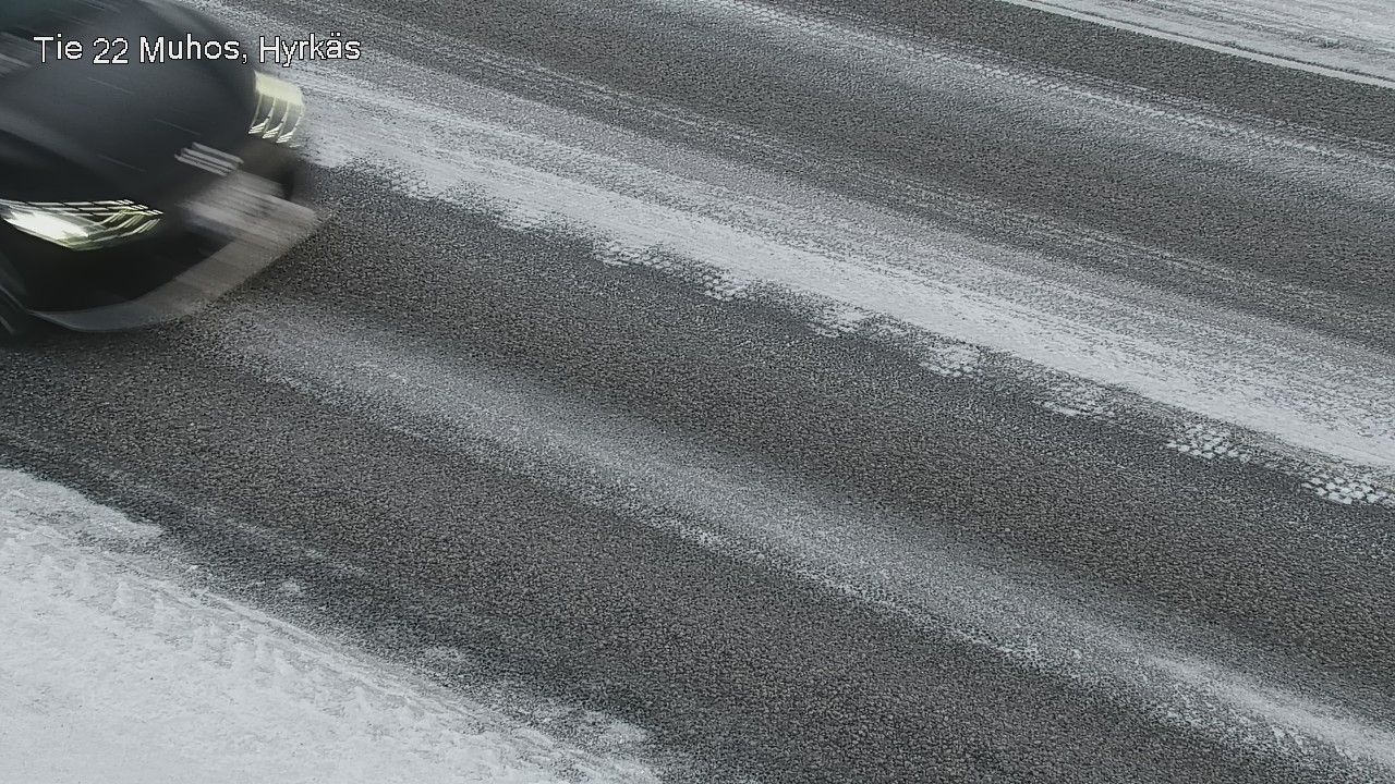 Weather Camera Image Road 22 Muhos, Hyrkäs, Muhos, Pohjois-Pohjanmaa