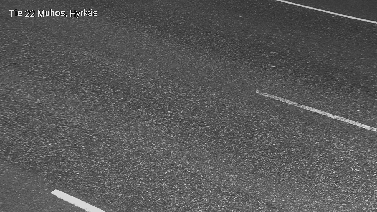 Weather Camera Image Road 22 Muhos, Hyrkäs, Muhos, Pohjois-Pohjanmaa