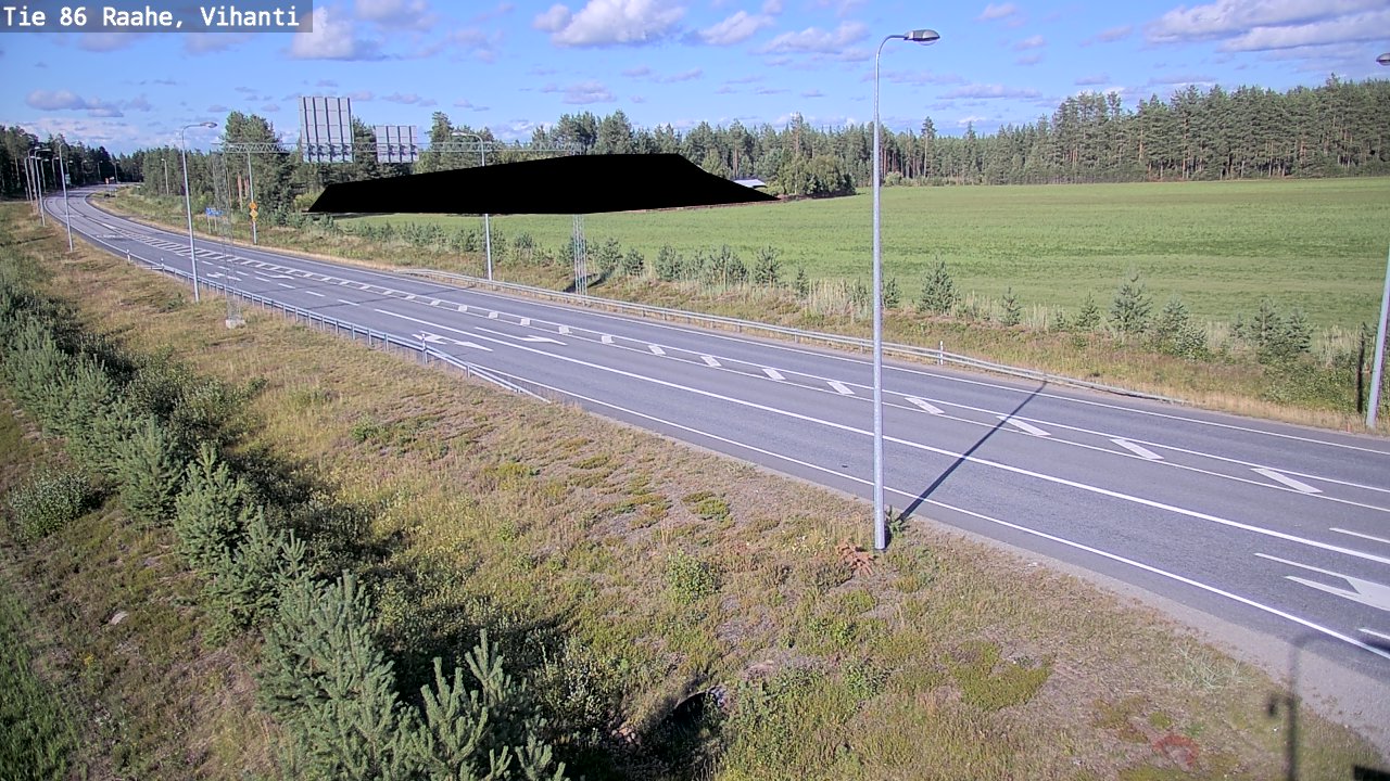 Kelikamerat Kuva Tie 86 Raahe, Vihanti, Raahe, Pohjois-Pohjanmaa