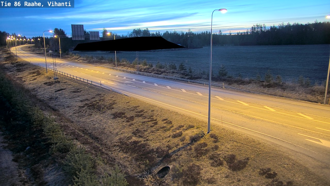 Kelikamerat Kuva Tie 86 Raahe, Vihanti, Raahe, Pohjois-Pohjanmaa