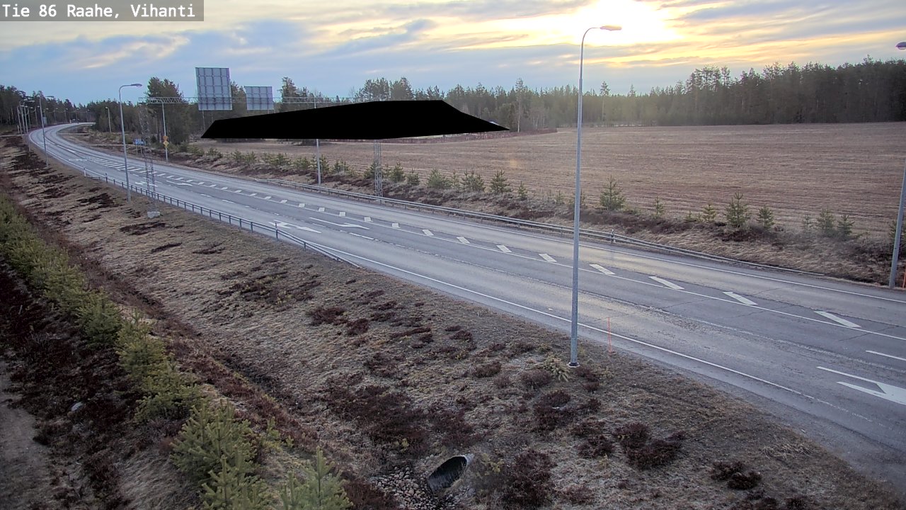 Kelikamerat Kuva Tie 86 Raahe, Vihanti, Raahe, Pohjois-Pohjanmaa