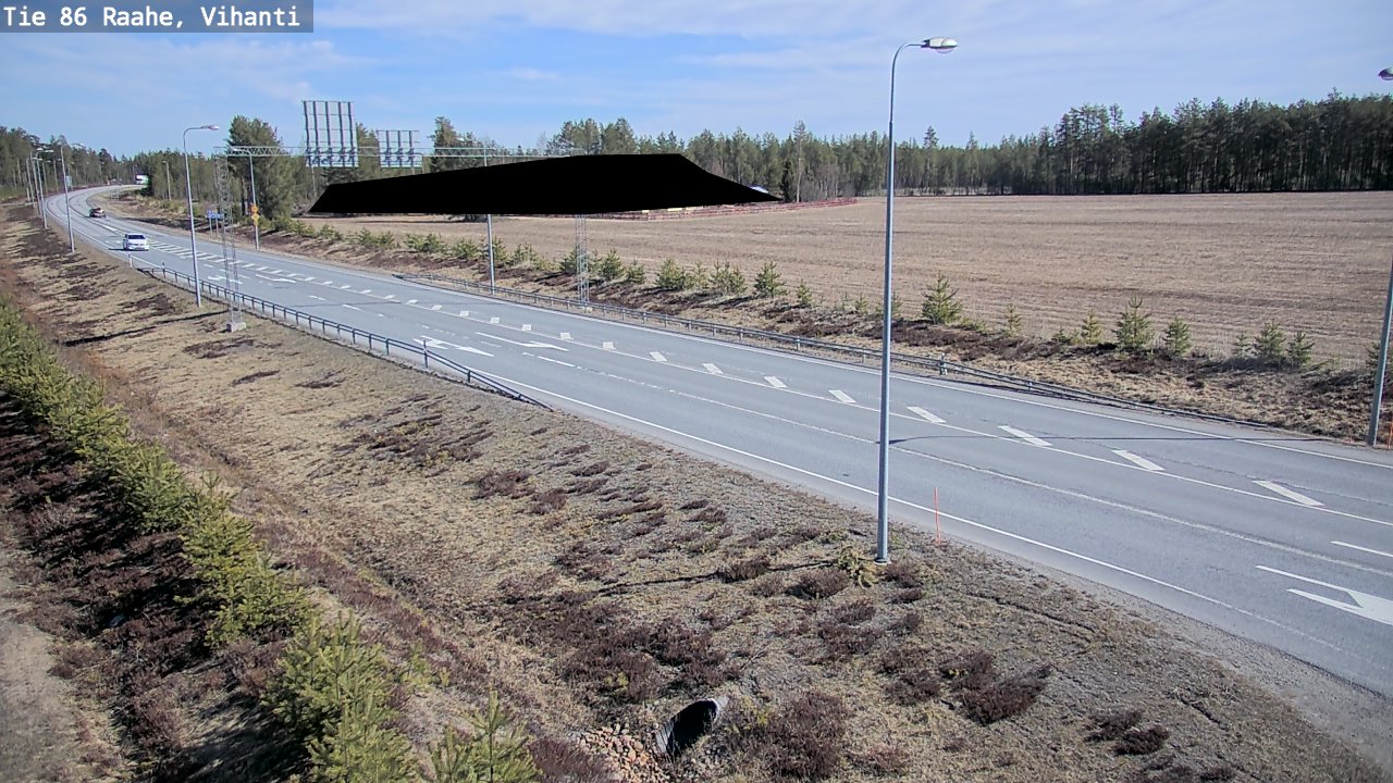 Kelikamerat Kuva Tie 86 Raahe, Vihanti, Raahe, Pohjois-Pohjanmaa
