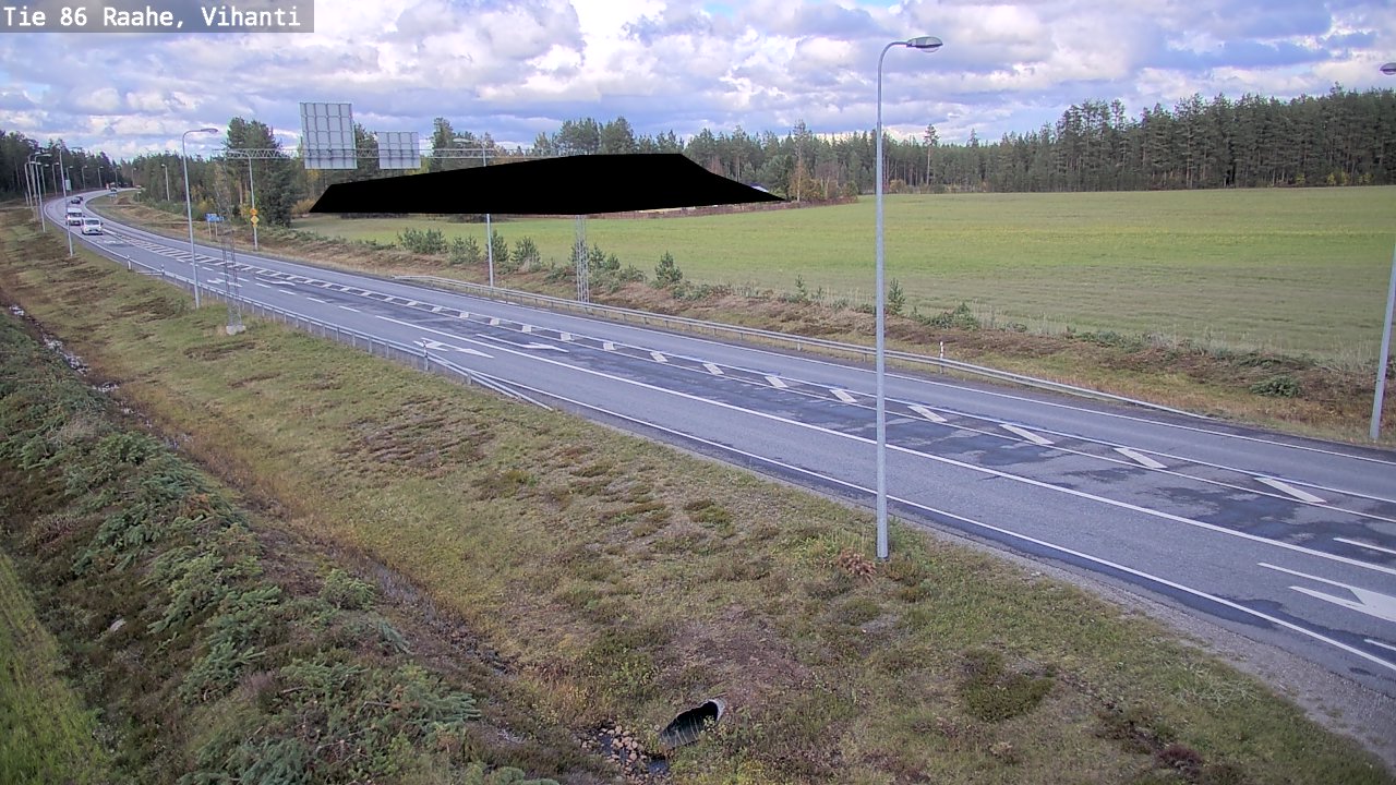 Kelikamerat Kuva Tie 86 Raahe, Vihanti, Raahe, Pohjois-Pohjanmaa