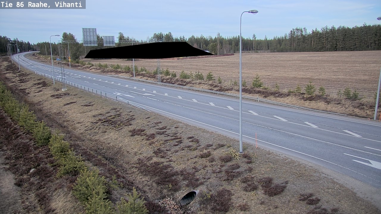 Kelikamerat Kuva Tie 86 Raahe, Vihanti, Raahe, Pohjois-Pohjanmaa