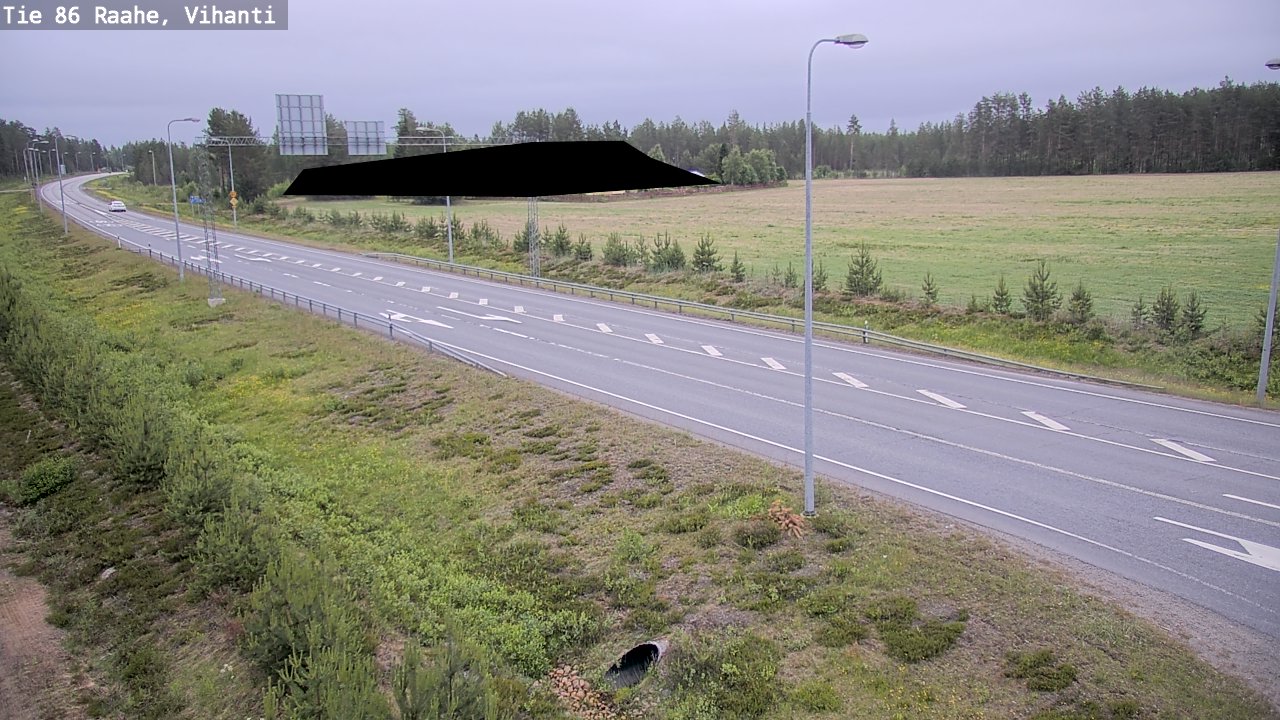 Kelikamerat Kuva Tie 86 Raahe, Vihanti, Raahe, Pohjois-Pohjanmaa
