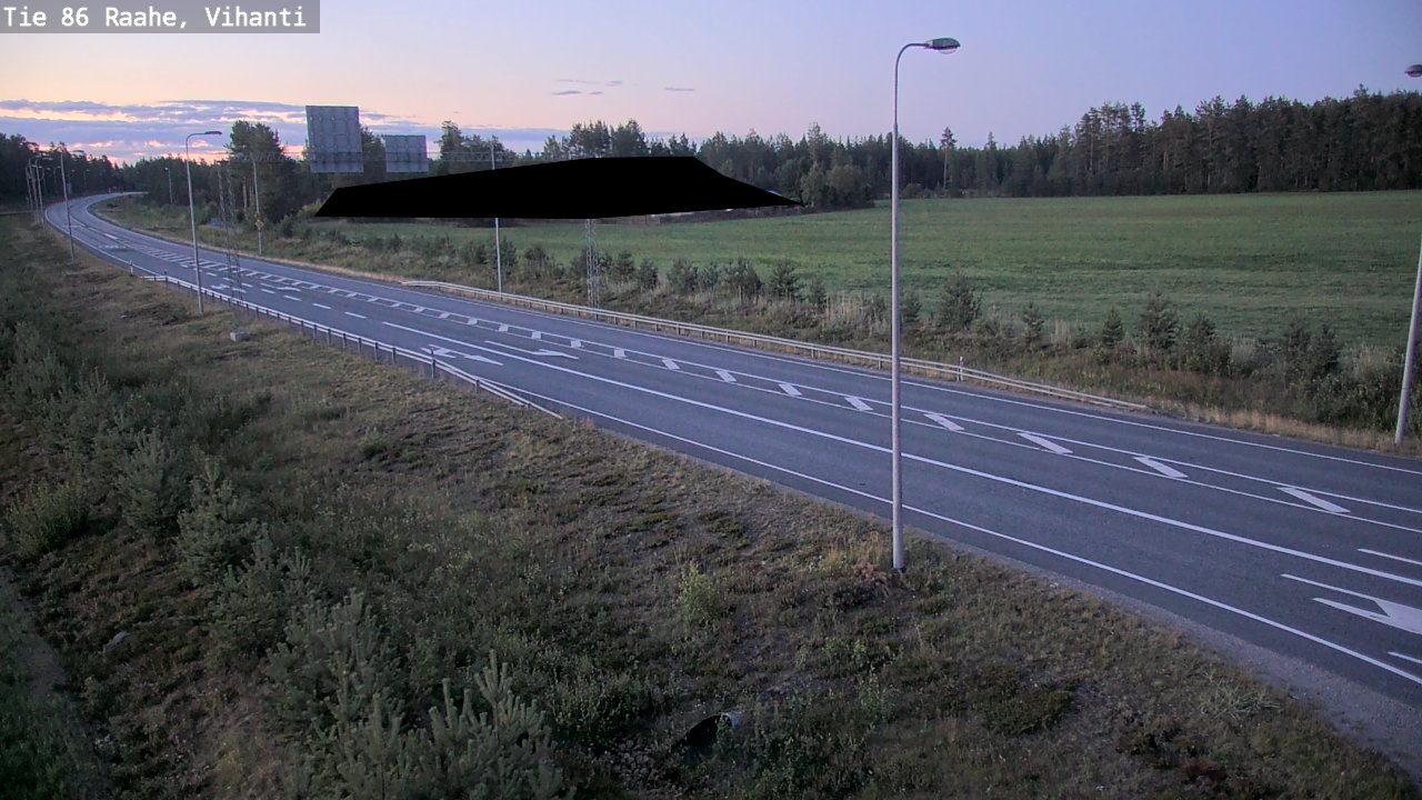 Kelikamerat Kuva Tie 86 Raahe, Vihanti, Raahe, Pohjois-Pohjanmaa