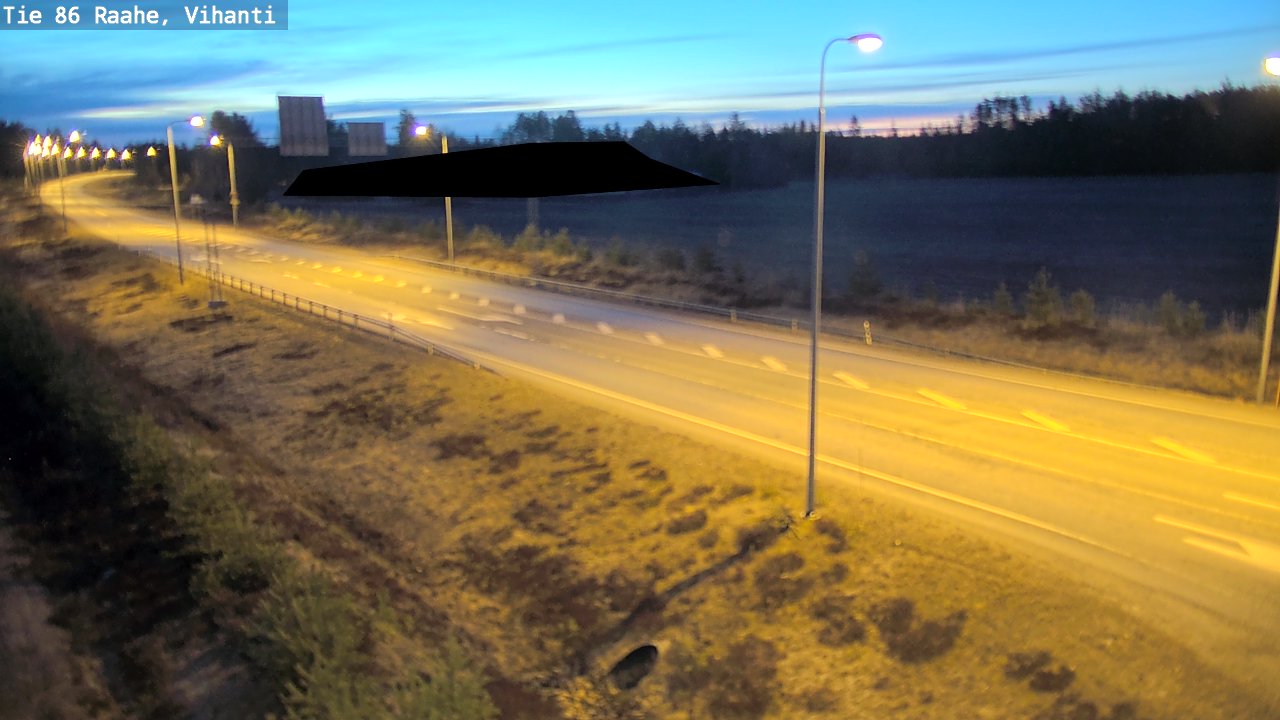 Kelikamerat Kuva Tie 86 Raahe, Vihanti, Raahe, Pohjois-Pohjanmaa