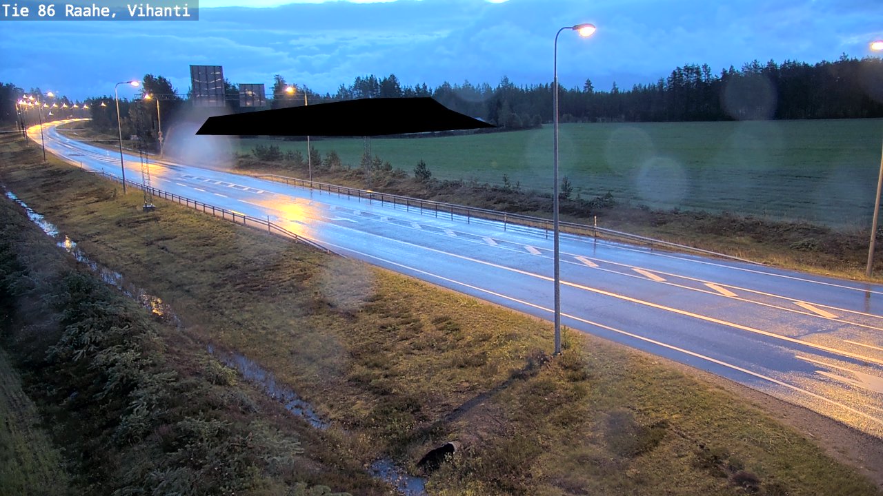 Kelikamerat Kuva Tie 86 Raahe, Vihanti, Raahe, Pohjois-Pohjanmaa