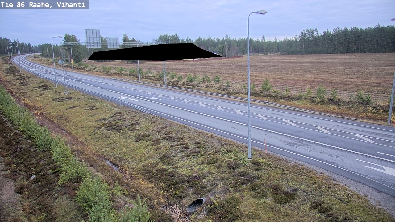 Kelikamerat Kuva Tie 86 Raahe, Vihanti, Raahe, Pohjois-Pohjanmaa