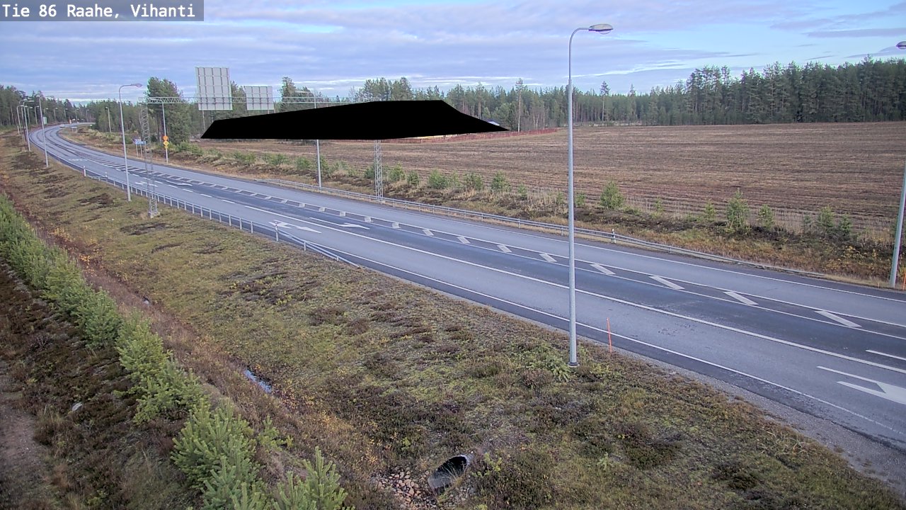 Kelikamerat Kuva Tie 86 Raahe, Vihanti, Raahe, Pohjois-Pohjanmaa