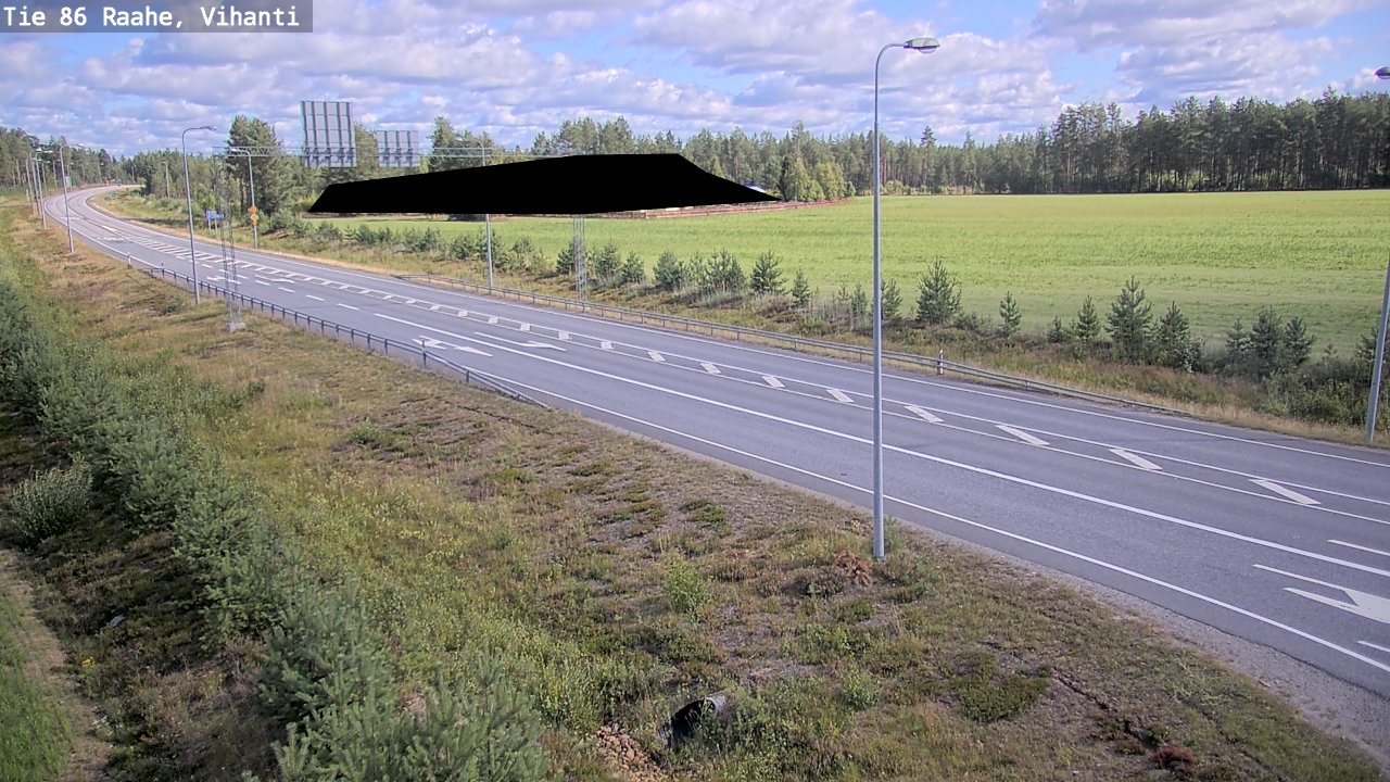 Kelikamerat Kuva Tie 86 Raahe, Vihanti, Raahe, Pohjois-Pohjanmaa