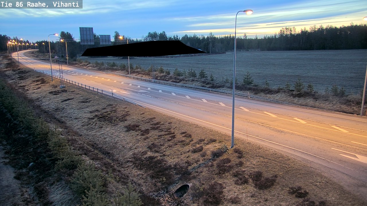 Kelikamerat Kuva Tie 86 Raahe, Vihanti, Raahe, Pohjois-Pohjanmaa