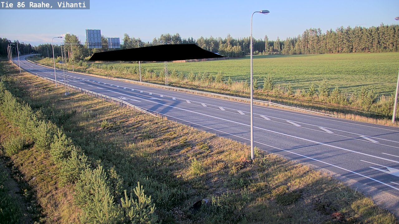 Kelikamerat Kuva Tie 86 Raahe, Vihanti, Raahe, Pohjois-Pohjanmaa