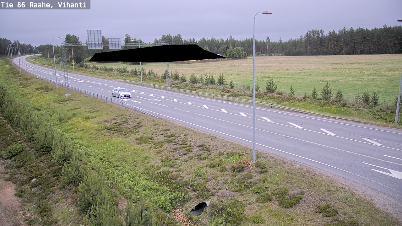 Kelikamerat Kuva Tie 86 Raahe, Vihanti, Raahe, Pohjois-Pohjanmaa