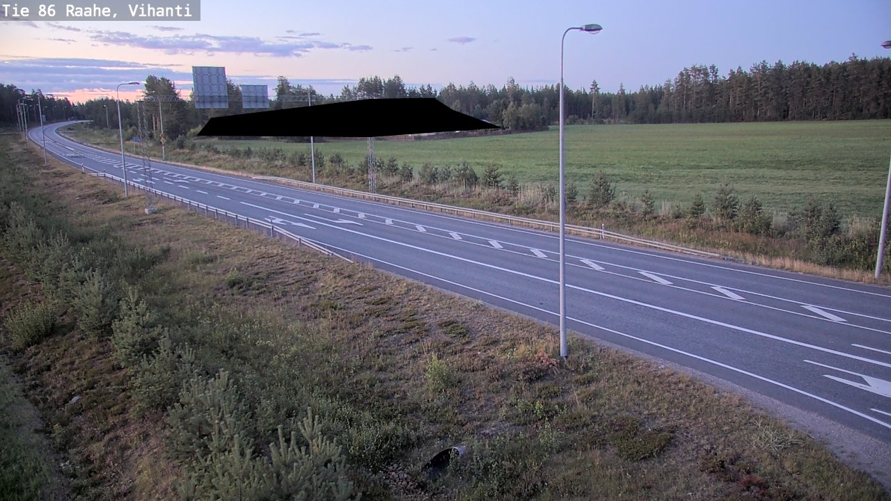 Kelikamerat Kuva Tie 86 Raahe, Vihanti, Raahe, Pohjois-Pohjanmaa
