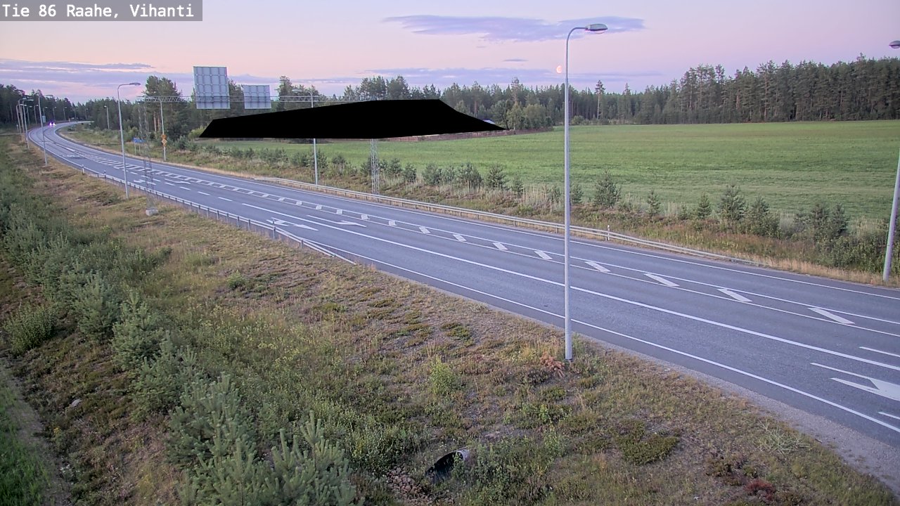 Kelikamerat Kuva Tie 86 Raahe, Vihanti, Raahe, Pohjois-Pohjanmaa