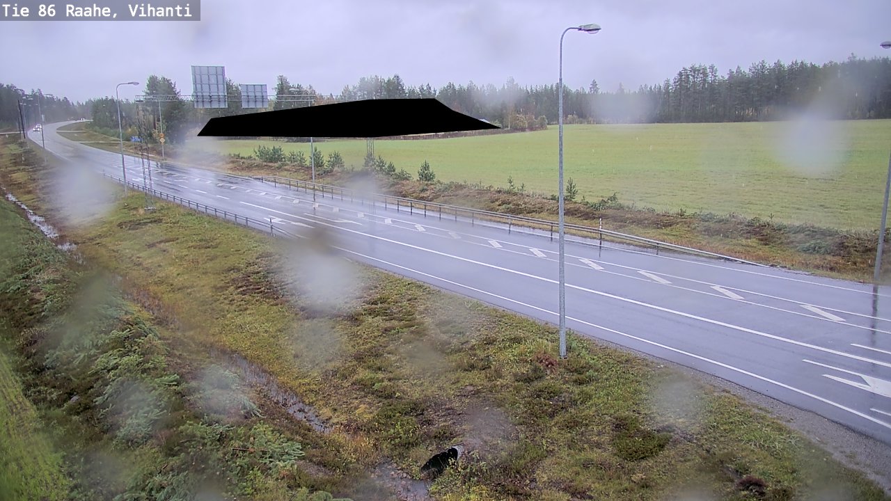 Weather Camera Image Road 86 Raahe, Vihanti, Raahe, Pohjois-Pohjanmaa