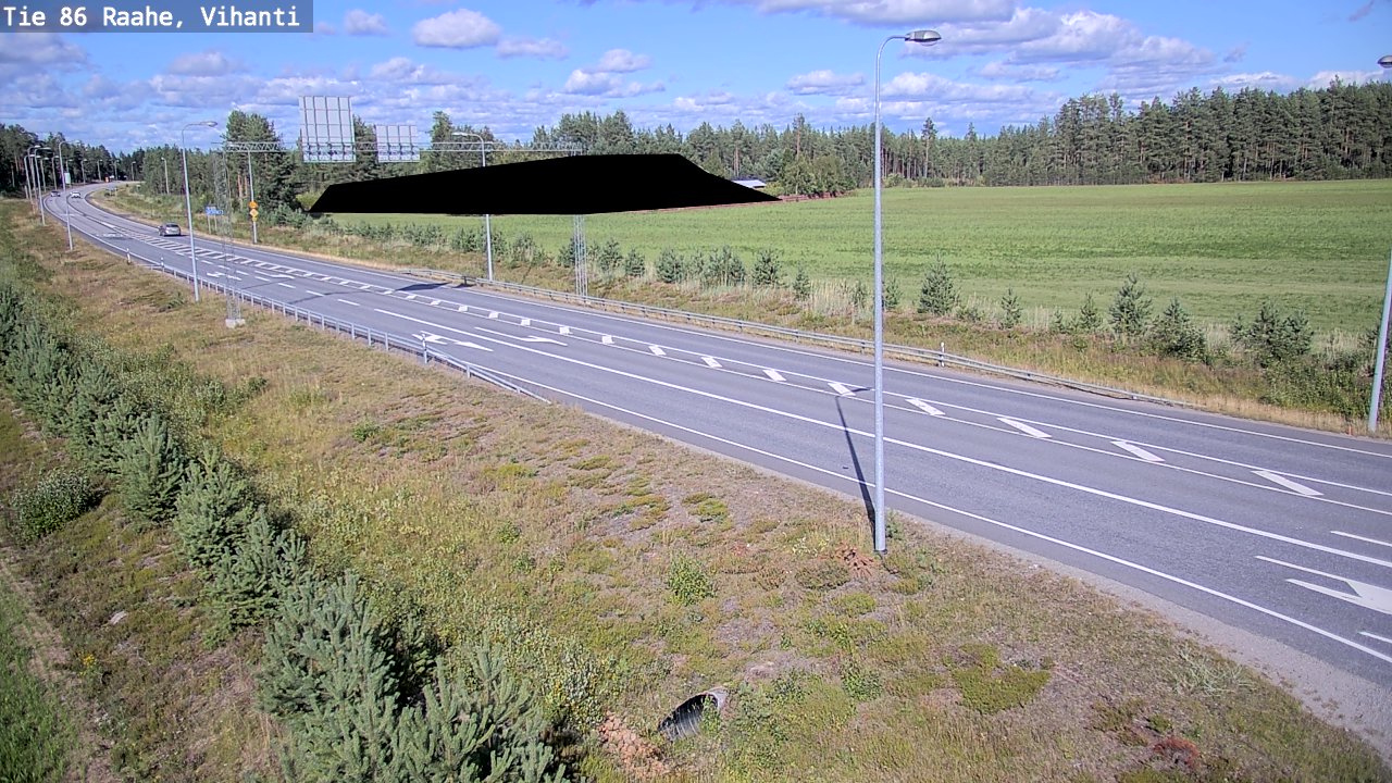 Kelikamerat Kuva Tie 86 Raahe, Vihanti, Raahe, Pohjois-Pohjanmaa