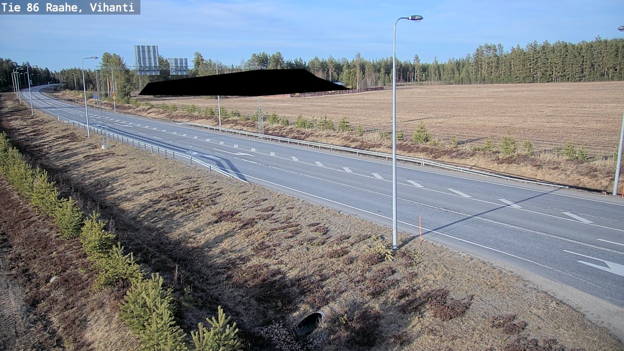 Kelikamerat Kuva Tie 86 Raahe, Vihanti, Raahe, Pohjois-Pohjanmaa