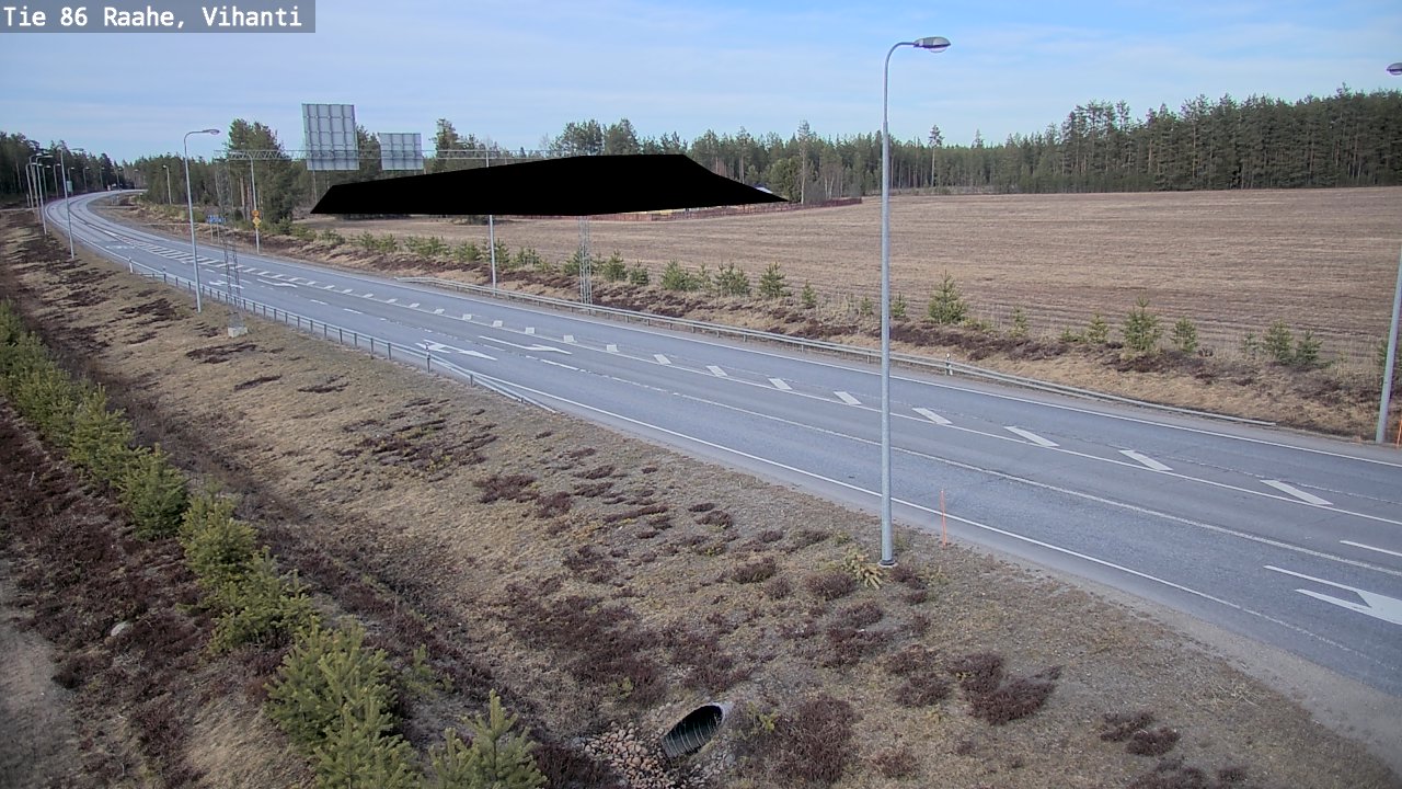 Kelikamerat Kuva Tie 86 Raahe, Vihanti, Raahe, Pohjois-Pohjanmaa