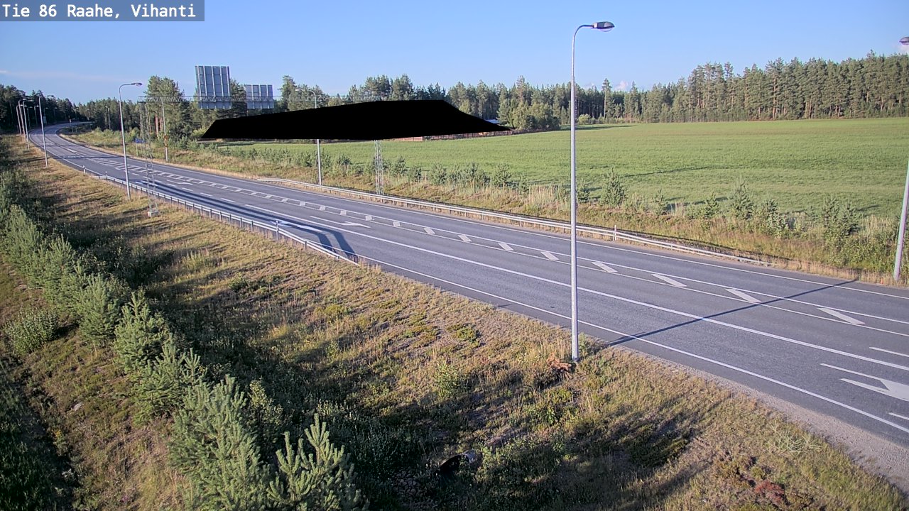 Kelikamerat Kuva Tie 86 Raahe, Vihanti, Raahe, Pohjois-Pohjanmaa