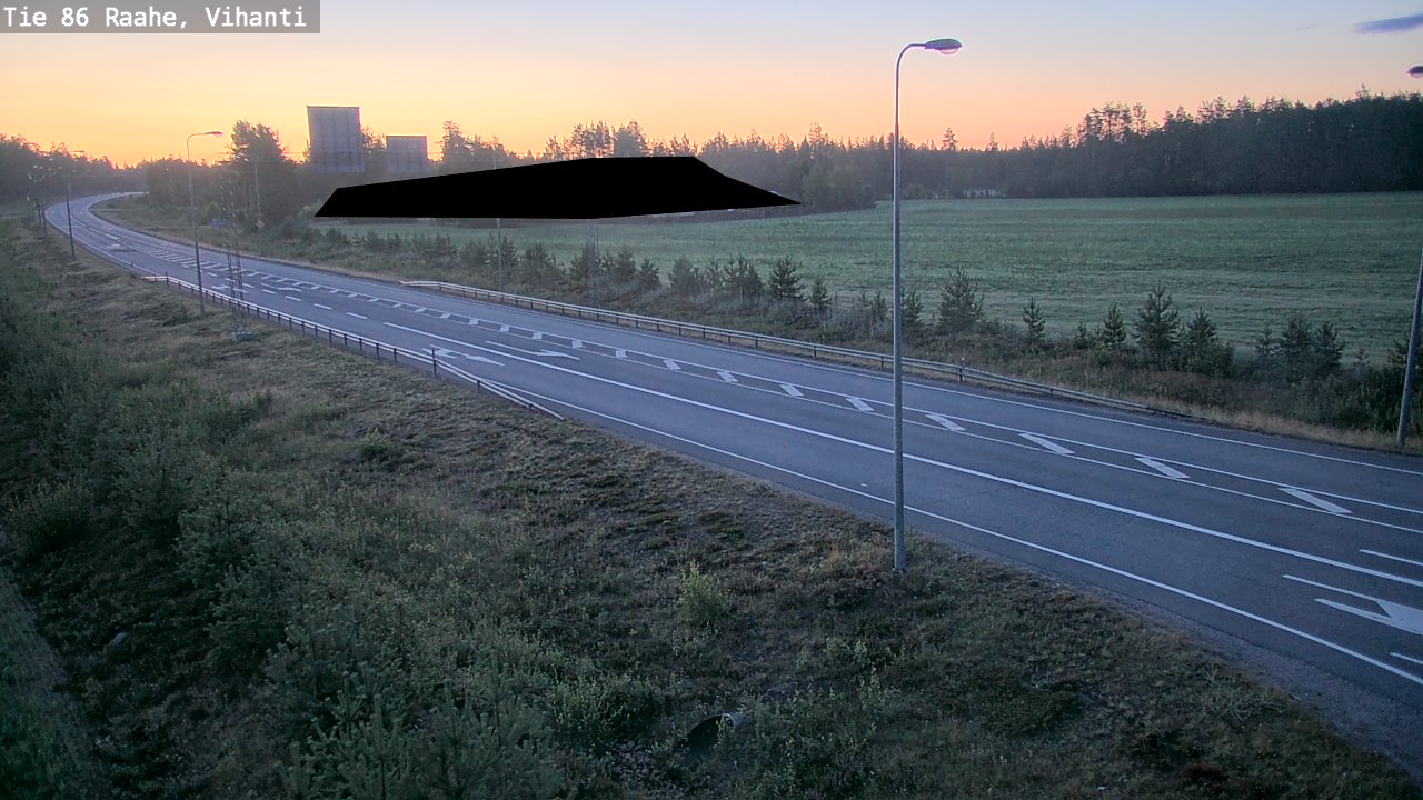 Kelikamerat Kuva Tie 86 Raahe, Vihanti, Raahe, Pohjois-Pohjanmaa