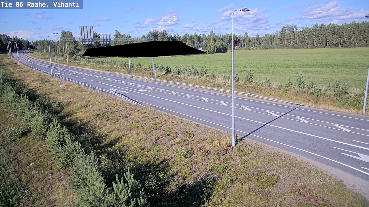 Kelikamerat Kuva Tie 86 Raahe, Vihanti, Raahe, Pohjois-Pohjanmaa