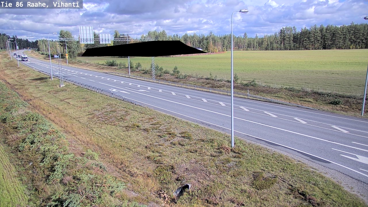 Kelikamerat Kuva Tie 86 Raahe, Vihanti, Raahe, Pohjois-Pohjanmaa
